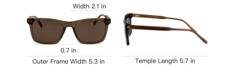 Dunhill Square frame Sunglasses-4