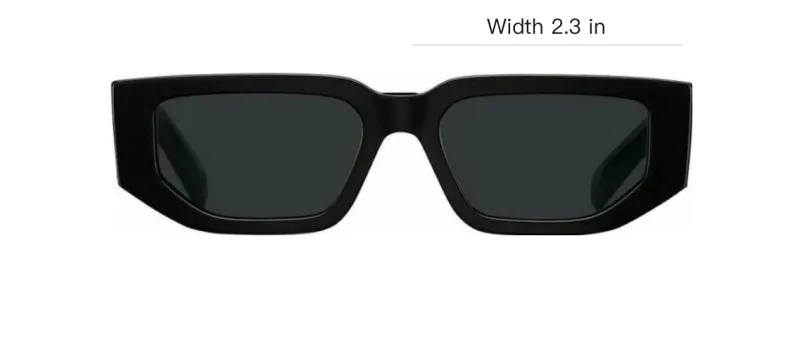 PRADA Rectangle Sunglasses-5