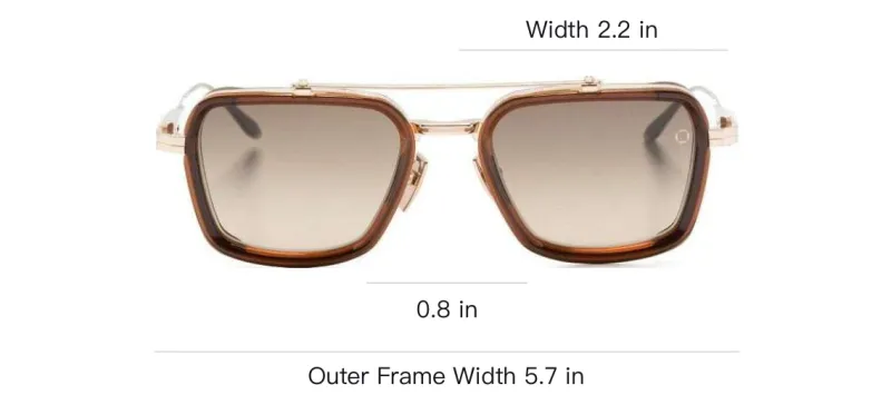 Akoni Solis Square frame Sunglasses-3