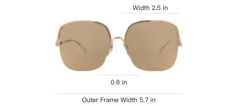 POMELLATO Subject To Official Website Square Sunglasses Unisex Gold-1