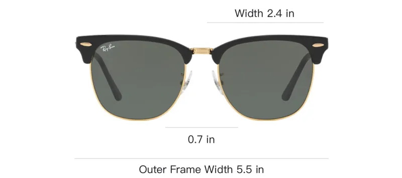 RayBan Square Sunglasses Unisex-3