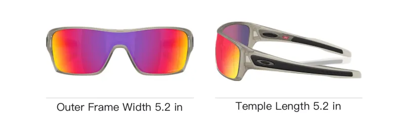 Oakley Injection Molded Irregular Shape Sunglasses Unisex Gray-5