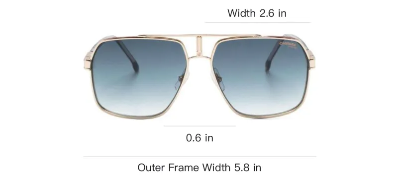 CARRERA Square frame Sunglasses-2