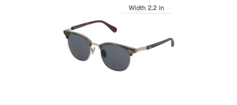 CarolinaHerrera Acetate Oval Sunglasses Men's Brown-2