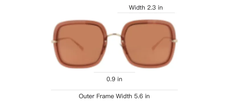 POMELLATO Subject To Official Website Square Sunglasses Unisex Brown-1