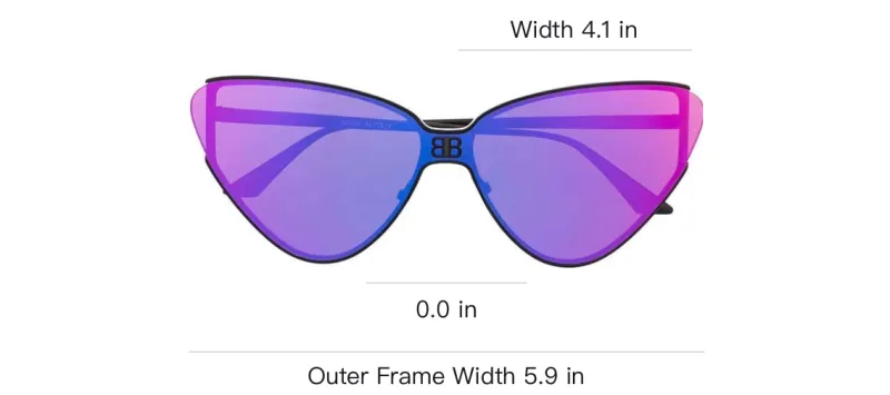 Balenciaga Cat Eye Sunglasses-2