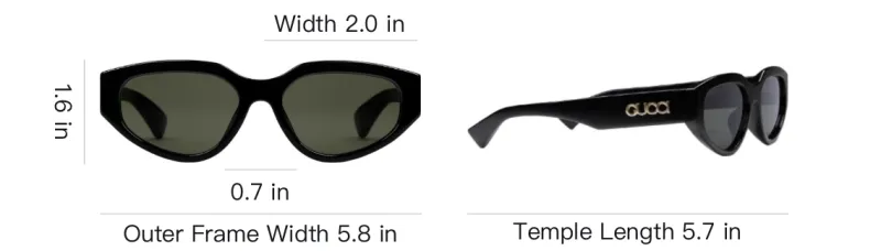 GUCCI Eyewear Cat eye Sunglasses-2