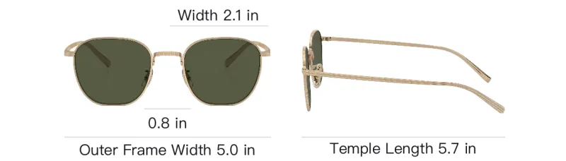 Oliver Peoples Rynn Square frame Sunglasses-4