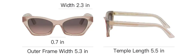 DIOR Cat Eye Frame Sunglasses-3