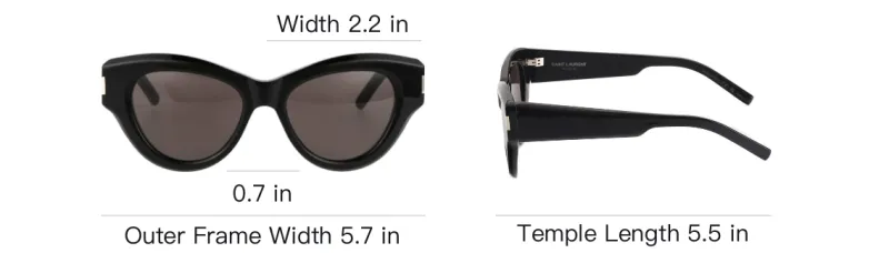 SAINT LAURENT Sl 506 Sunglasses-5