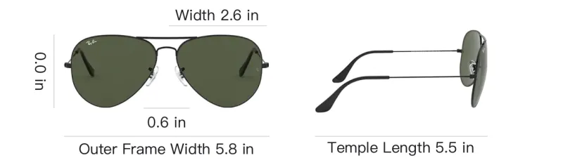 RayBan Aviator Ii Oversized Sunglasses-5