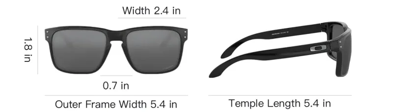 Oakley Plastic Square Sunglasses Men's Black-3