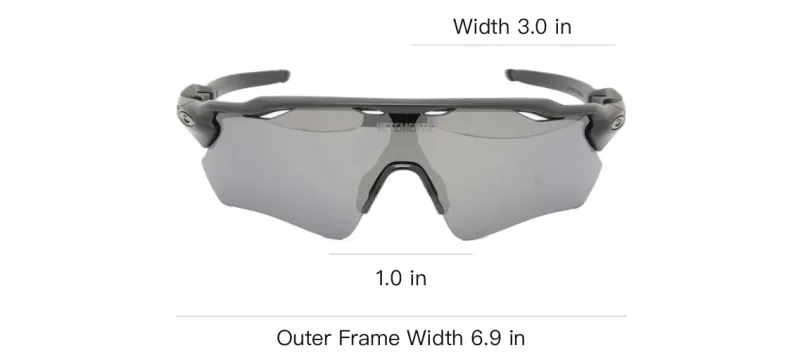 Vetements Irregular Shape Sunglasses Men's Black-3