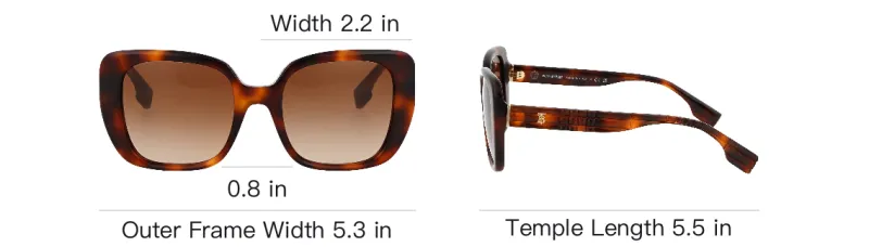 Burberry Tortoiseshell-effect Square-frame Sunglasses-4