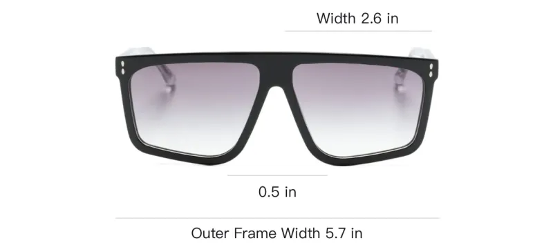 ISABEL MARANT Square Frame Sunglasses-3