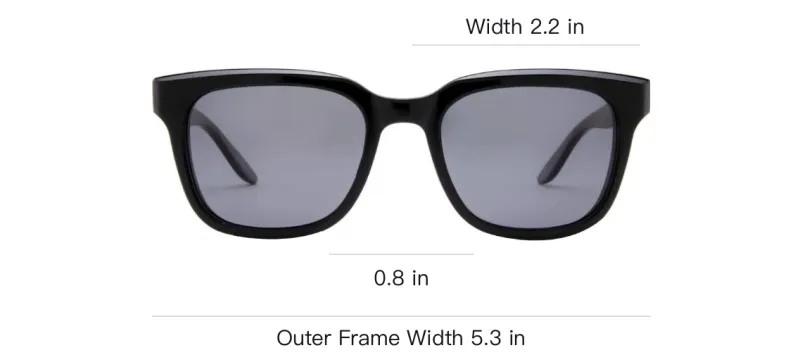 BARTON PERREIRA Sunglasses Unisex Black-2