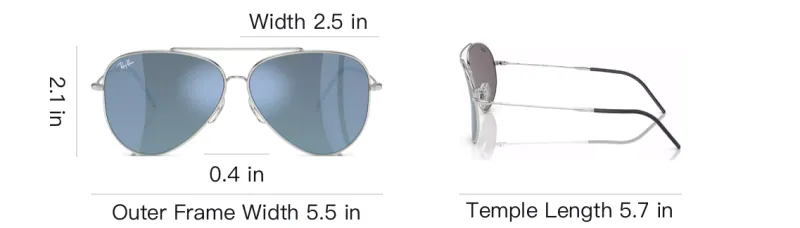 Ray Ban X Lenny Kravitz Aviator Reverse Sunglasses-3