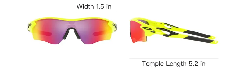 Oakley TR/Memory Plastic Irregular Shape Sunglasses Unisex-5