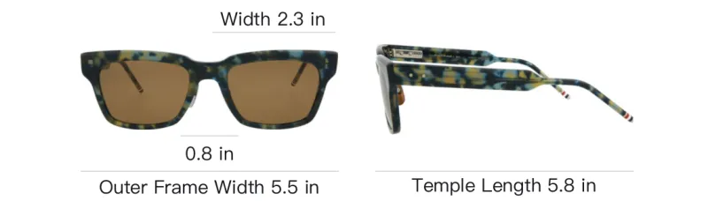 THOM BROWNE Eyewear Tortoise Sunglasses-3