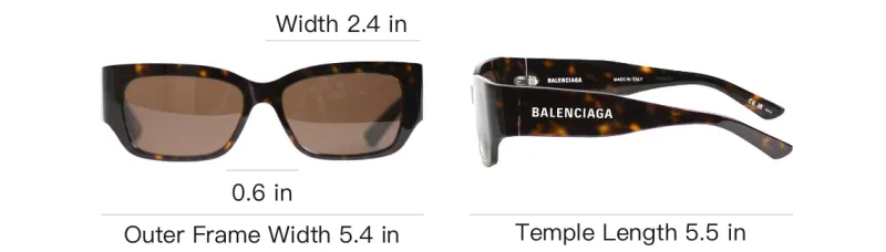 Balenciaga Eyewear Square Frame Sunglasses-3