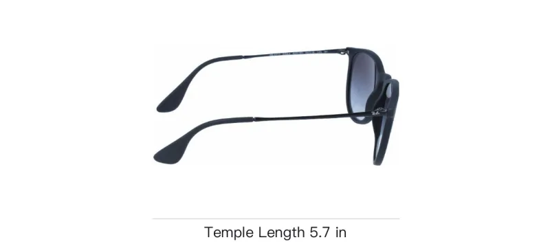 RayBan Injection-Molded Round Sunglasses Unisex Black-3