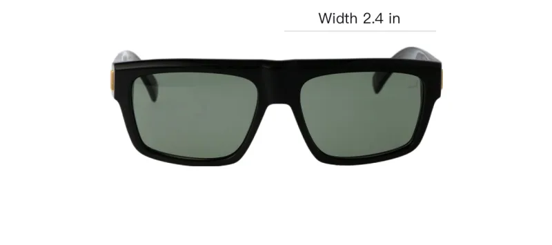 Dunhill Rectangle frame Tinted Sunglasses-1