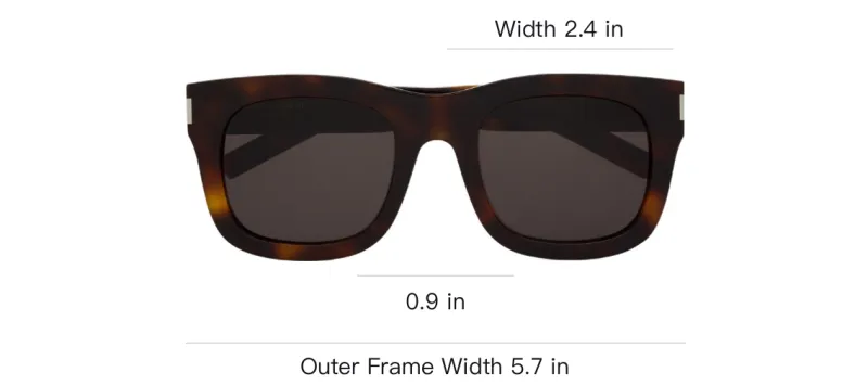 SAINT LAURENT Sl 650 Monceau Square-frame Sunglasses-3