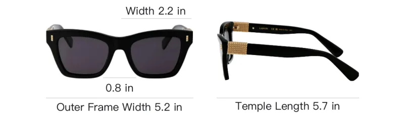 Lanvin Square Frame Sunglasses-4