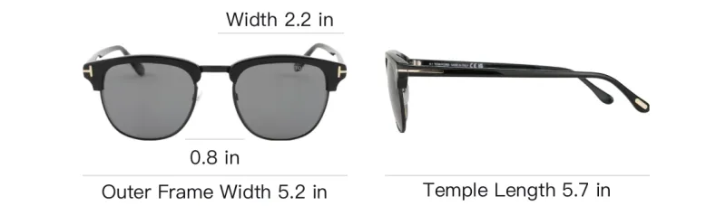 TOM FORD Henry Round Frame Sunglasses-3