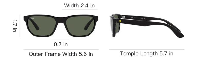 RayBan Scuderia Ferrari Irregular Frame Sunglasses-4