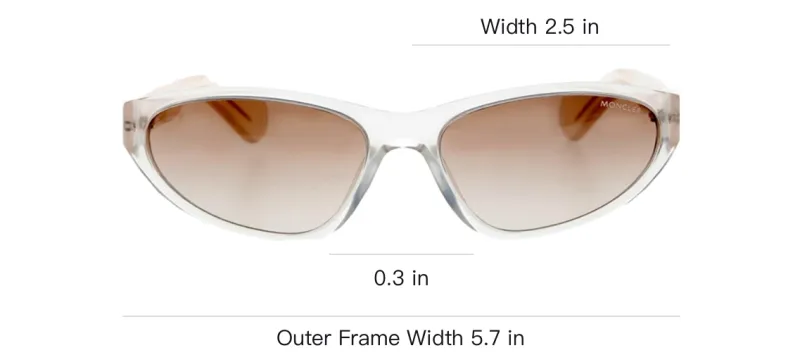 Moncler Cat Eye Frame Sunglasses-2