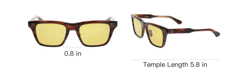 DITA Thavos Square frame Sunglasses-3
