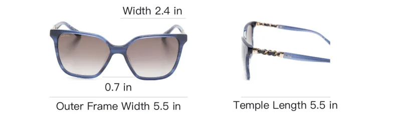 Aspinal Of London Ellen Square frame Sunglasses-3
