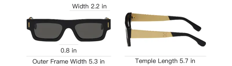 Retrosuperfuture Rectangular Frame Sunglasses-3