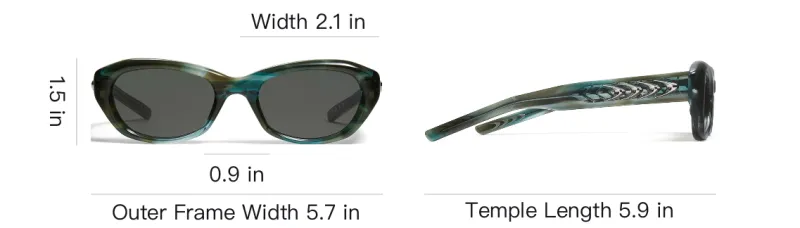 GENTLE MONSTER BOLD Collection 2nd Drop Plate Frame Irregular Shape Sunglasses Unisex-4