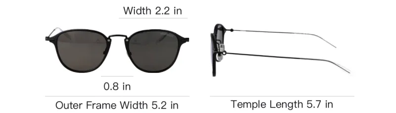 MONTBLANC Pantos frame Sunglasses-4