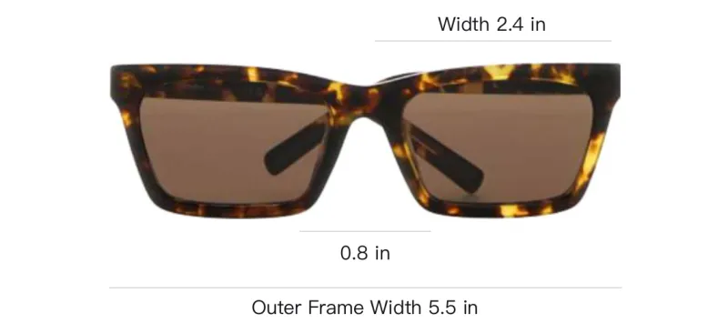 MIU MIU Square Tortoiseshell Sunglasses-2