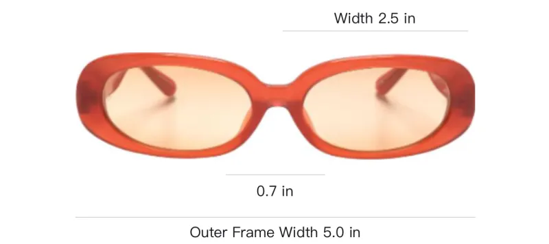 Linda Farrow Cara Oval frame Tinted Sunglasses-3