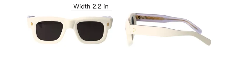Cutler and Gross Rectangle frame Tinted Sunglasses-3