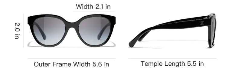 CHANEL Sunglasses Women's-5