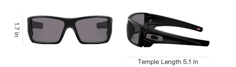 Oakley Batwolf Rectangle frame Sunglasses-3