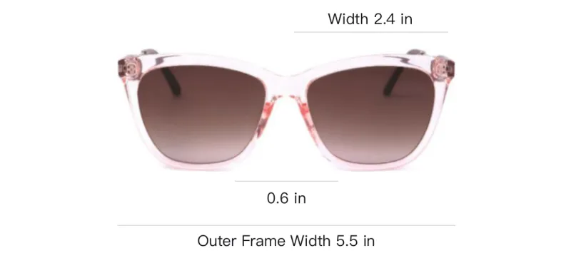 CK/Calvin Klein PVC Polyvinyl Chloride Irregular Shape Sunglasses Unisex Pink-3
