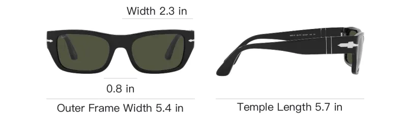PERSOL Rectangle-Frame Sunglasses-3
