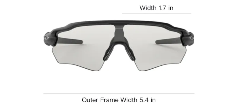 Oakley TR/Memory Plastic Irregular Shape Sunglasses Men's Black-2