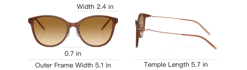 EMPORIO ARMANI Cat eye Sunglasses-3