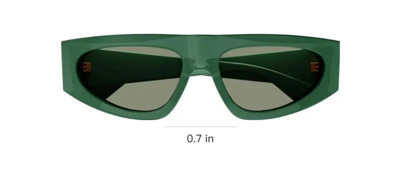 Bottega Veneta Geometric Frame Sunglasses-2