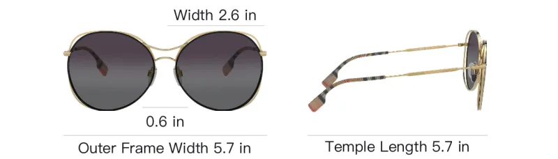 Burberry Sunglasses Unisex-3
