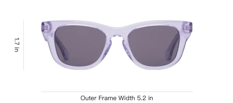Burberry Logo lettering Square frame Sunglasses-3