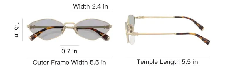 MIU MIU Hexagonal frame Sunglasses-5