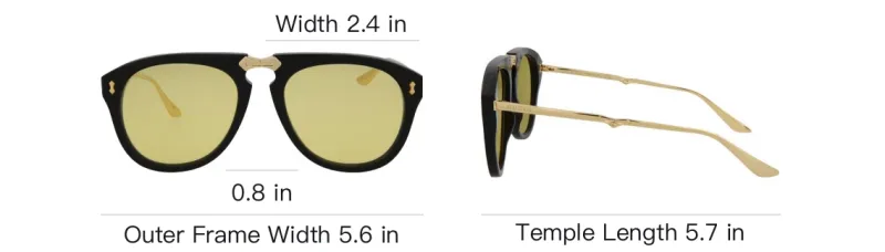 GUCCI Sunglasses Women's Black-3